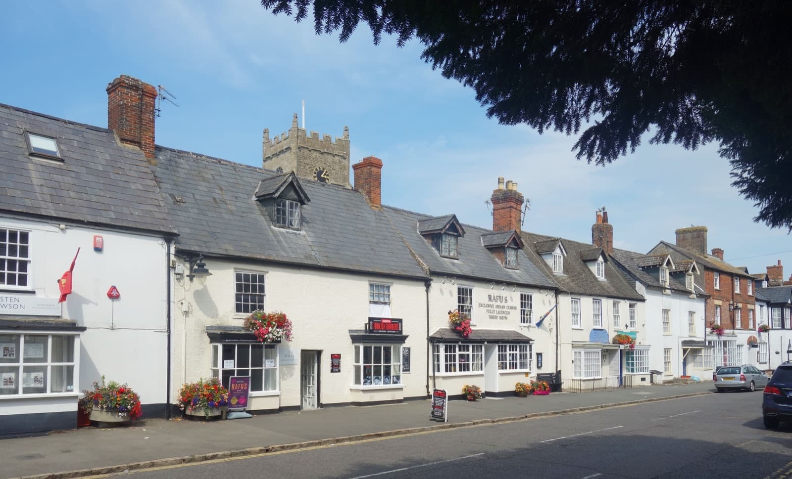 Highworth High Street, the market town north-east of Swindon