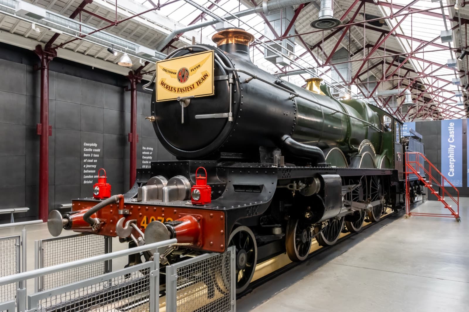 STEAM — Museum of the Great Western Railway, in the former Swindon railway works